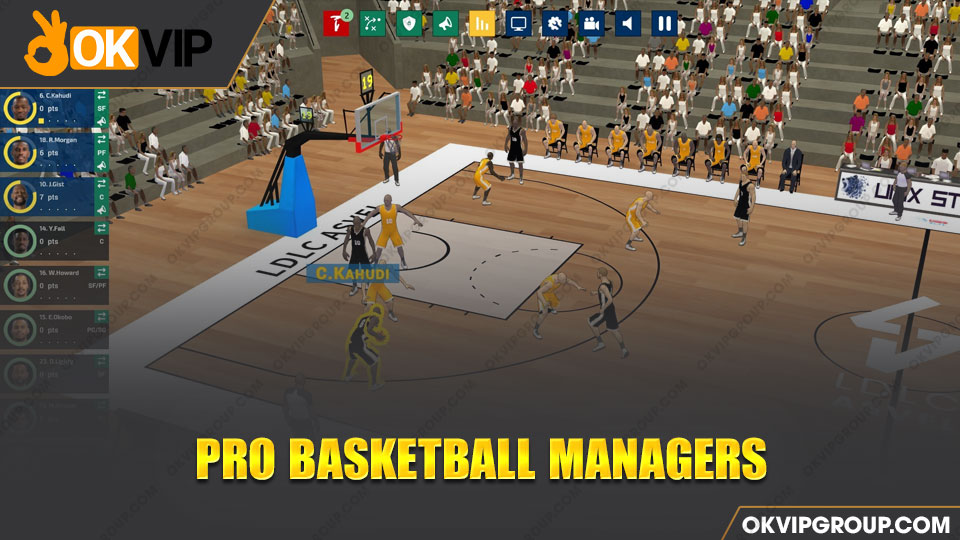 Pro basketball managers