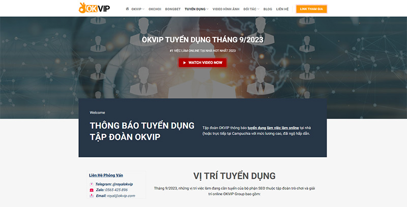 Taipei101 đã chuyển qua hoạt động tại OKVIP - Nguồn: https://okvip.deals/tuyen-dung-okvip/