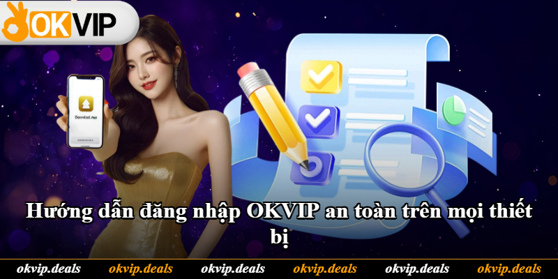 Hướng dẫn đăng nhập OKVIP an toàn trên mọi thiết bị